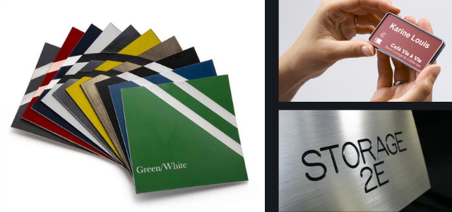 Laminates made with CNC machine for plastic