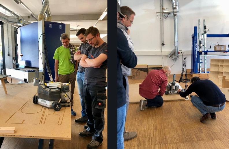 Live demo on CNC machine